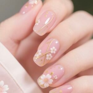 Korean Blush Nails